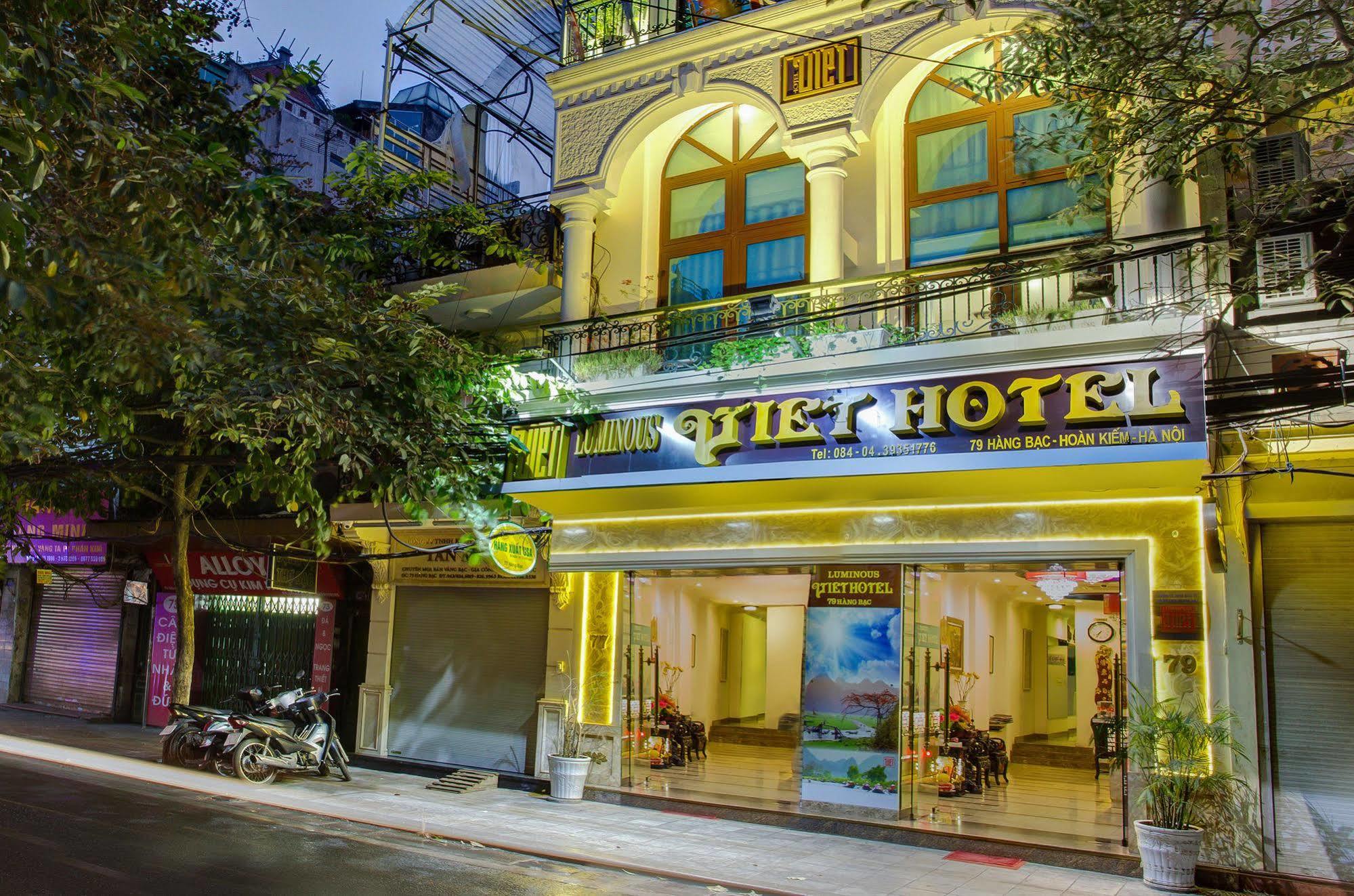 Luminous Viet Hotel Hanoi Exterior foto